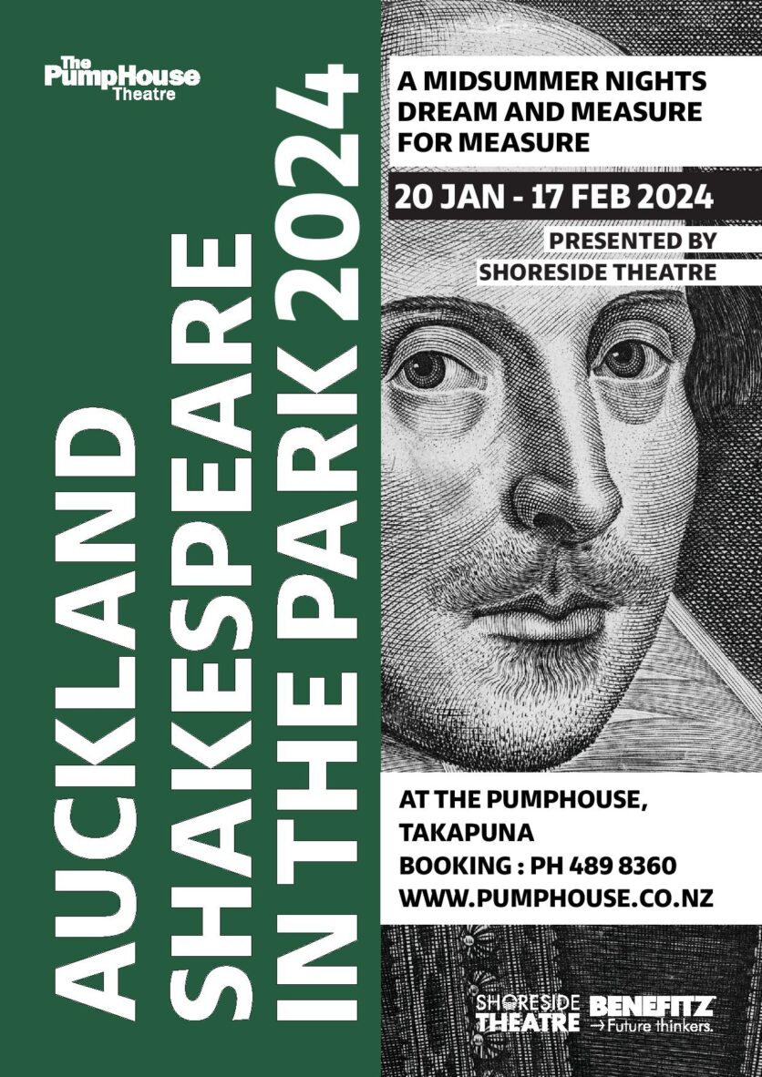 Auckland Shakespeare in the Park 2024 The PumpHouse Theatre