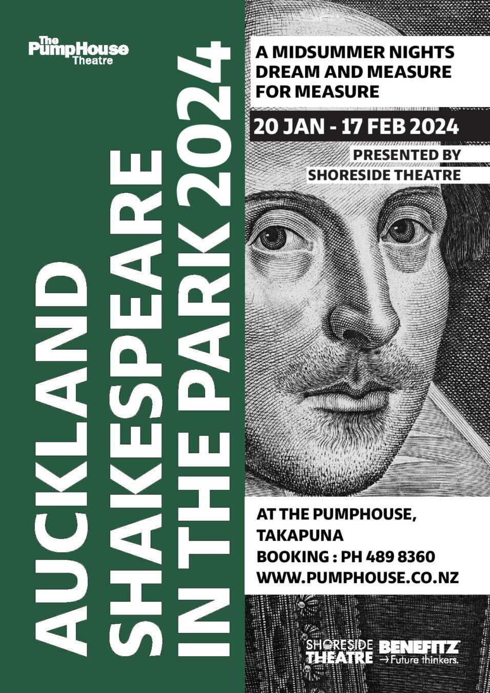 Auckland Shakespeare In The Park 2024 The PumpHouse Theatre   SHST259888 Shakespeare 2024 A4 Poster Page 001 956x1352 